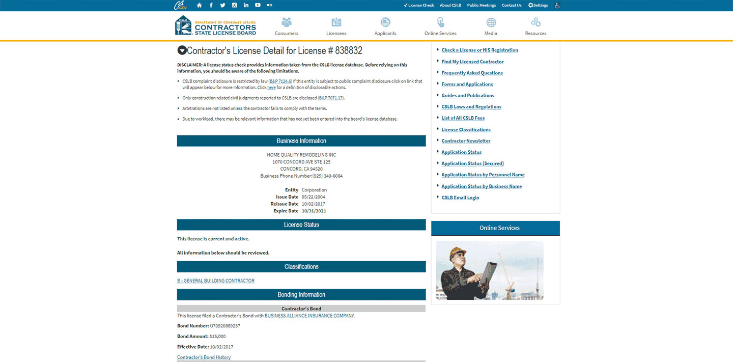 Home Quality Remodeling Inc. | Kitchen Remodeling, Bathroom Remodeling and Outdoor Living